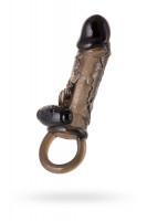 Реалистичная вибро насадка с подхватом мошонки XLover