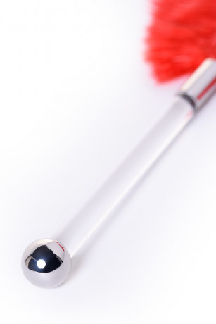 Нежное страусиное перо-щекоталка TOYFA Theatre