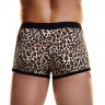 Леопардовые мужские боксеры на узкой резинке L