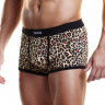 Леопардовые мужские боксеры на узкой резинке L