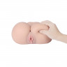 Реалистичный мастурбатор с двумя отверстиями в виде вагины и ануса Real Booty