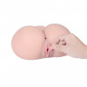Реалистичный мастурбатор с двумя отверстиями в виде вагины и ануса Real Booty