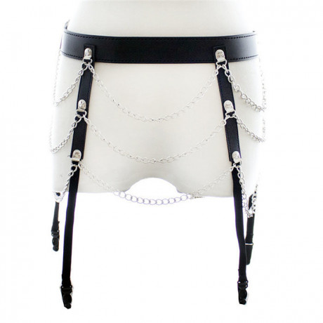 Пояс для чулок в стиле бдсм