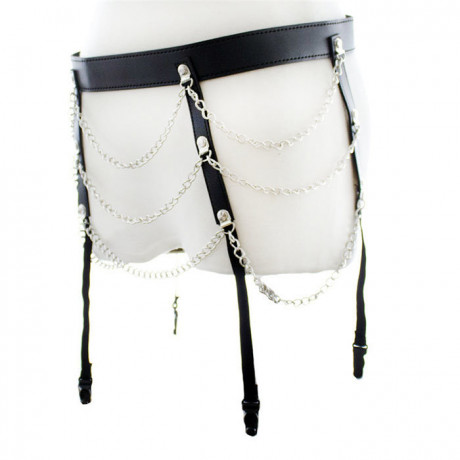 Пояс для чулок в стиле бдсм