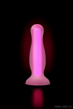 Светящийся в темноте анальный стимулятор обтекаемой формы Beyond by Toyfa Cain Glow