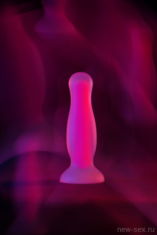 Светящийся в темноте анальный стимулятор обтекаемой формы Beyond by Toyfa Cain Glow