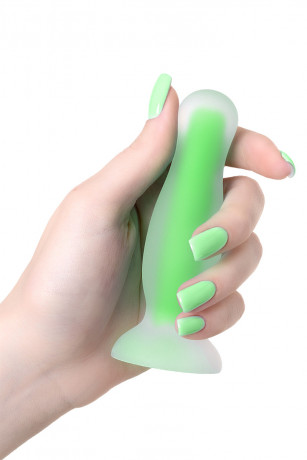 Светящийся в темноте анальный стимулятор обтекаемой формы Beyond by Toyfa Cain Glow