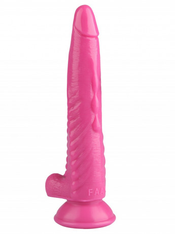 Большой рельефный анальный стимулятор необычной формы