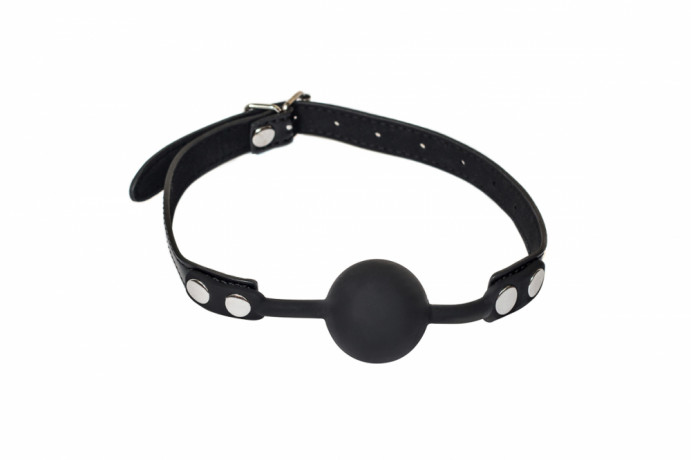 Кляп с силиконовым шаром Party Hard Dolce Vita