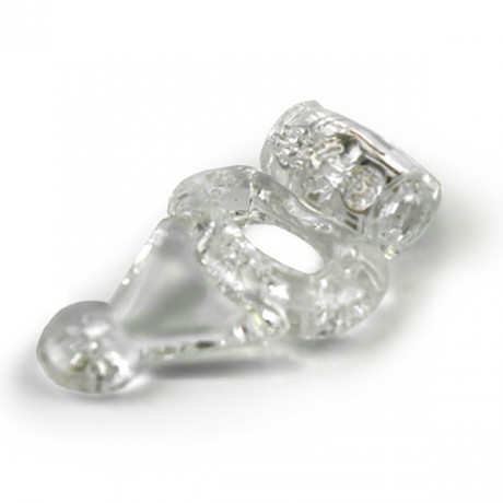 Виброкольцо для сексуальных игр Micro-MAX