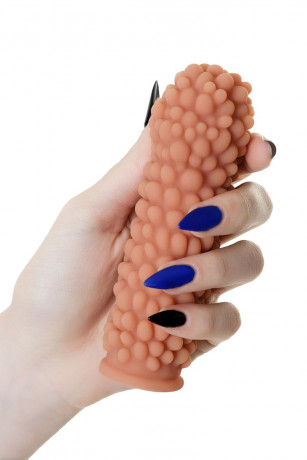 Ультра мягкая насадка на фаллос с пузыриками по всей поверхности Extreme Sleeve