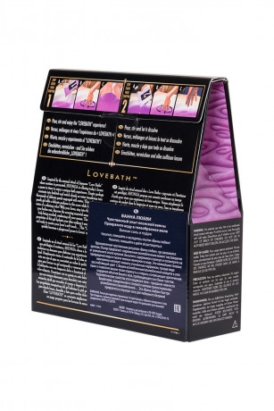 Порошок для создания желированой ванны с чувственным ароматом лотоса Shunga