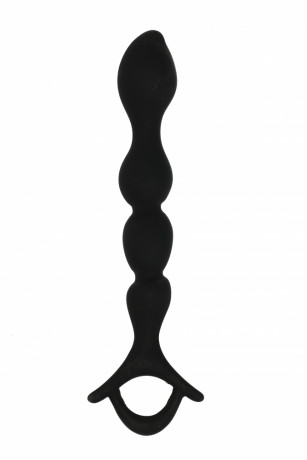 Анальный стимулятор в виде постепенно увеличивающейся косички