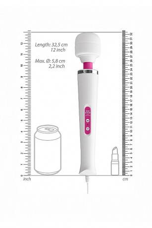 Мощный ванд вибромассажер с мягкой и гибкой головкой Wonder Wand