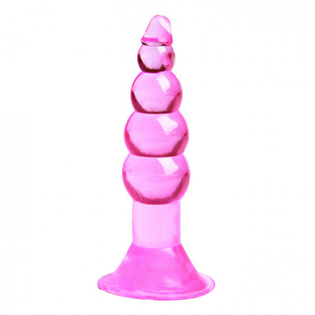 Анальная пробка - елочка с присоской