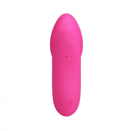 Клиторальный вакуумный вибромассажер эргономичной формы Isaac