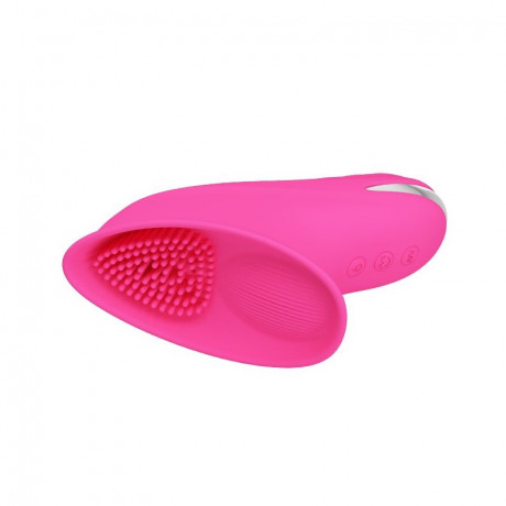 Клиторальный вакуумный вибромассажер эргономичной формы Isaac