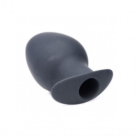 Анальный тоннель оригинальной формы под угловым наклоном Ass Goblet Silicone Hollow Anal Plug