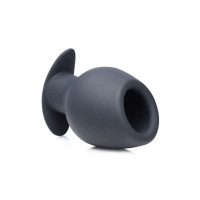 Анальный тоннель оригинальной формы под угловым наклоном Ass Goblet Silicone Hollow Anal Plug