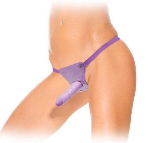 Фаллопротез женский фиолетовый Harness