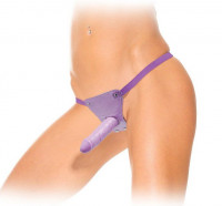 Фаллопротез женский фиолетовый Harness