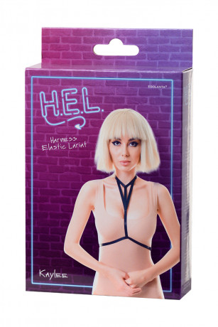 Стреп с V-образным элегантным украшением на шее Kaylee