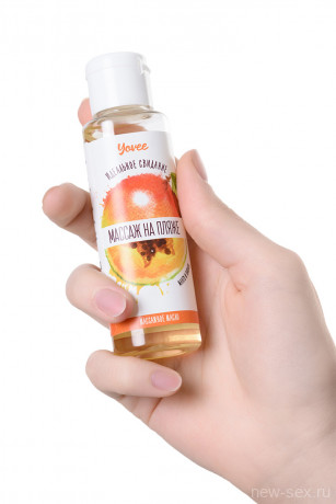 Масло для массажа с ароматом манго и папайи Yovee
