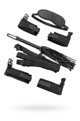 Бондажный набор из 5 предметов черного цвета TOYFA Theatre