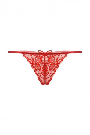 Открытые кружевные стринги SoftLine Collection