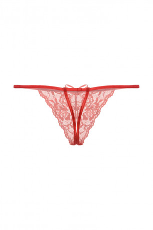 Открытые кружевные стринги SoftLine Collection