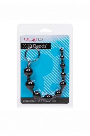 Анальные бусы из десяти шариков X-10 Beads