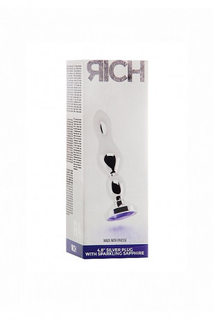 Ребристая анальная пробка RICH