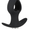Анальная вибропробка с вибрацией Black Velvets Vibrating Plug
