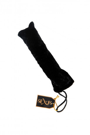 Стеклянный фаллоимитатор со спиралью и ограничителем