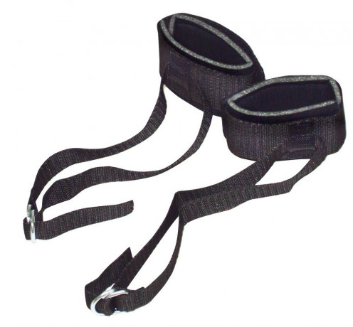 Оковы на руки с фиксирующими лентами Bad Kitty Handtights