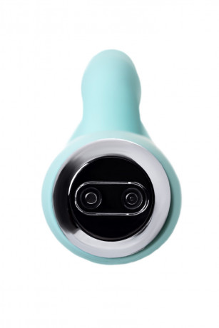 Вибратор с клиторальным стимулятором и язычком JOS MILO