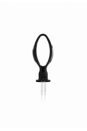 Анальная пробка с электростимуляцией E-Stim Hollow Butt Plug Shots Electroshock