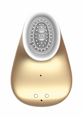 Перезаряжаемый вакуумный вибромассажер с 2 язычками Twitch Hands