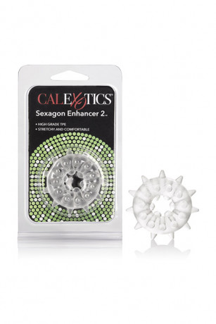 Прозрачное кольцо для поддержания эрекции Sexagon Enhancer 2