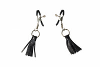 Металлические зажимы на соски с игривыми кисточками Party Hard Sweet Escape