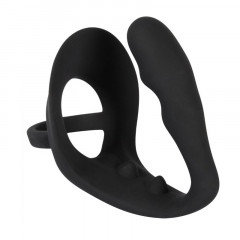 Стимулятор простаты с эрекционным кольцом и подхватом мошонки Penisring