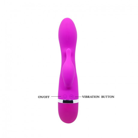 Многофункциональный вибратор с клиторальным дельфинчиком HILDAсо 