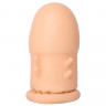 Насадка телесного цвета для увеличения размера с усиками XLover Increase
