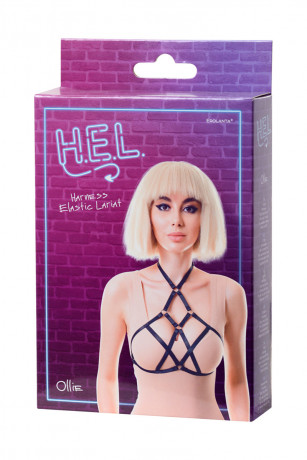 Стреп из тонких эластичных лент сплетенных четкими линиями Ollie