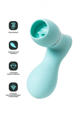 Вакуумный стимулятор клитора с язычком JOS DINGO