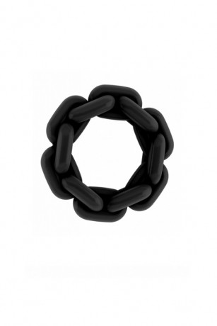 Силиконовое эрекционное кольцо для пениса 4 Chain Cockring