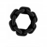 Силиконовое эрекционное кольцо для пениса 4 Chain Cockring