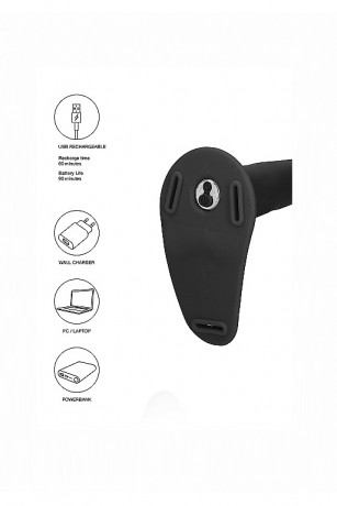 Женский страпон с 10 скоростями вибрации Adjustable