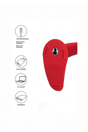 Женский страпон с 10 скоростями вибрации Adjustable