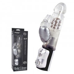 Вибратор Classicle Rabbit Silver